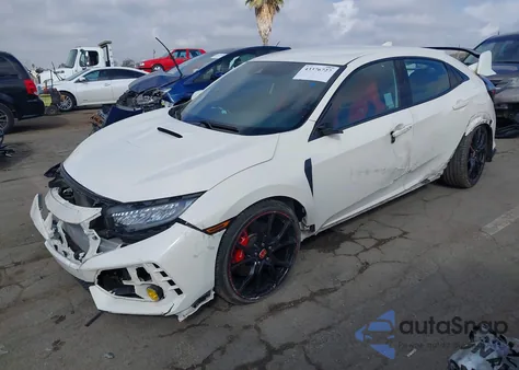 2021 Honda Civic Type R Touring z USA, uszkodzony, nr VIN SHHFK8G77MU204287
